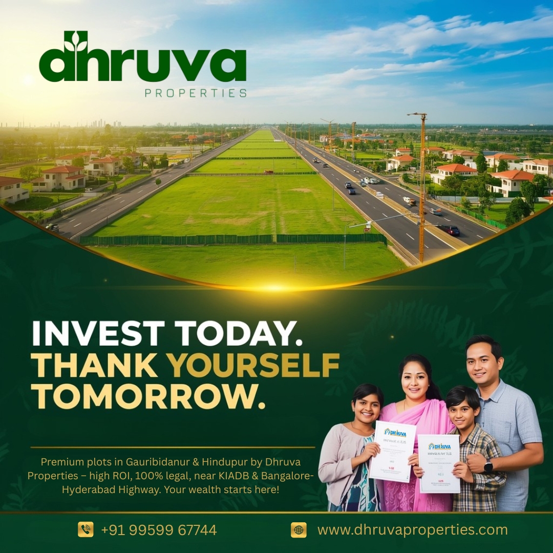 Unlock Your Financial Future: The Ultimate Guide to Buying Real Estate for Investment in Gauribidanur & Hindupur