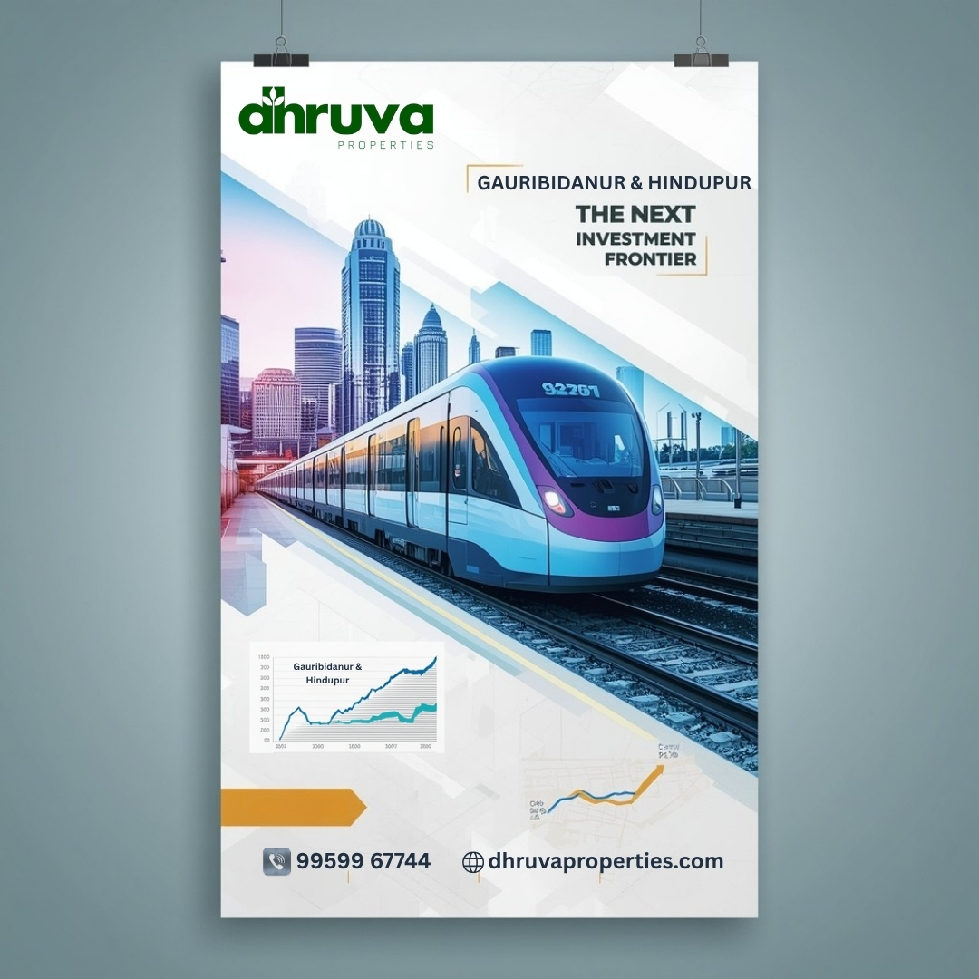 How Bengaluru Metro Expansion Impact on Gauribidanur Property Prices | Dhruva Properties 2025 Brief