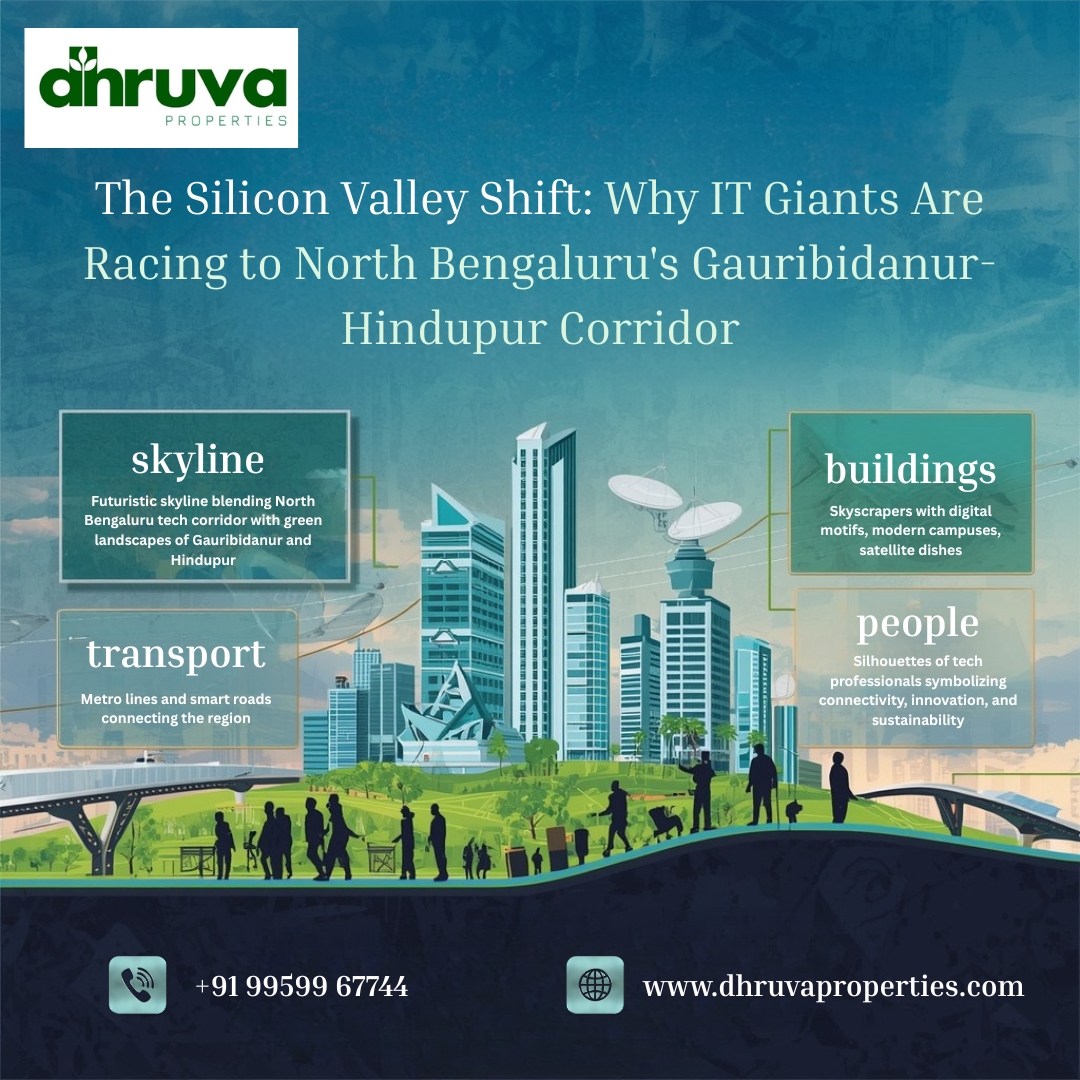 The Silicon Valley Shift: Why IT Giants Are Racing to North Bengaluru's Gauribidanur-Hindupur Corridor | Dhruva Properties 2025