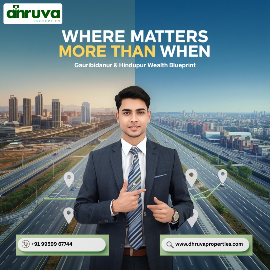 Everyone Says Buy Land. We'll Show You WHERE: Gauribidanur & Hindupur Wealth Blueprint | Dhruva Properties 2025