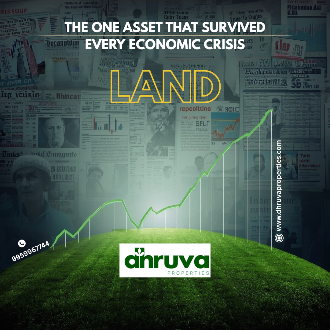 Why Land Is the One Asset That Survived Every Economic Crisis | India’s Safest Investment