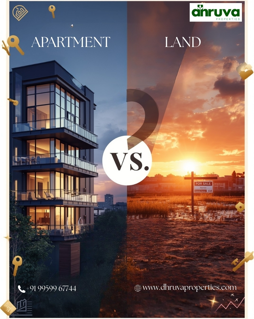 Apartment or Land? The Smart Money Move Your Future Self Will Thank You For | Dhruva Properties 2025 Brief