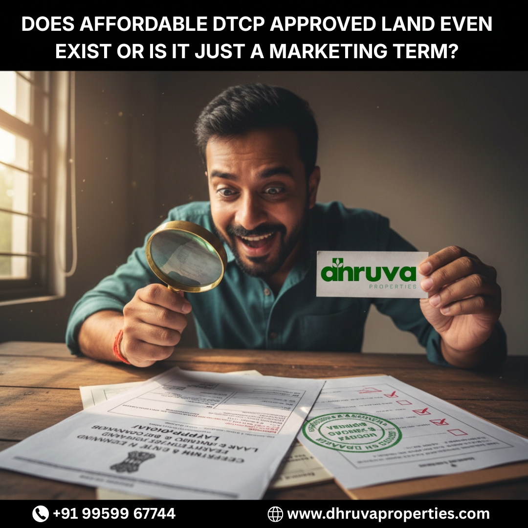 Does Affordable DTCP Approved Land Even Exist or Is It Just a Marketing Term?