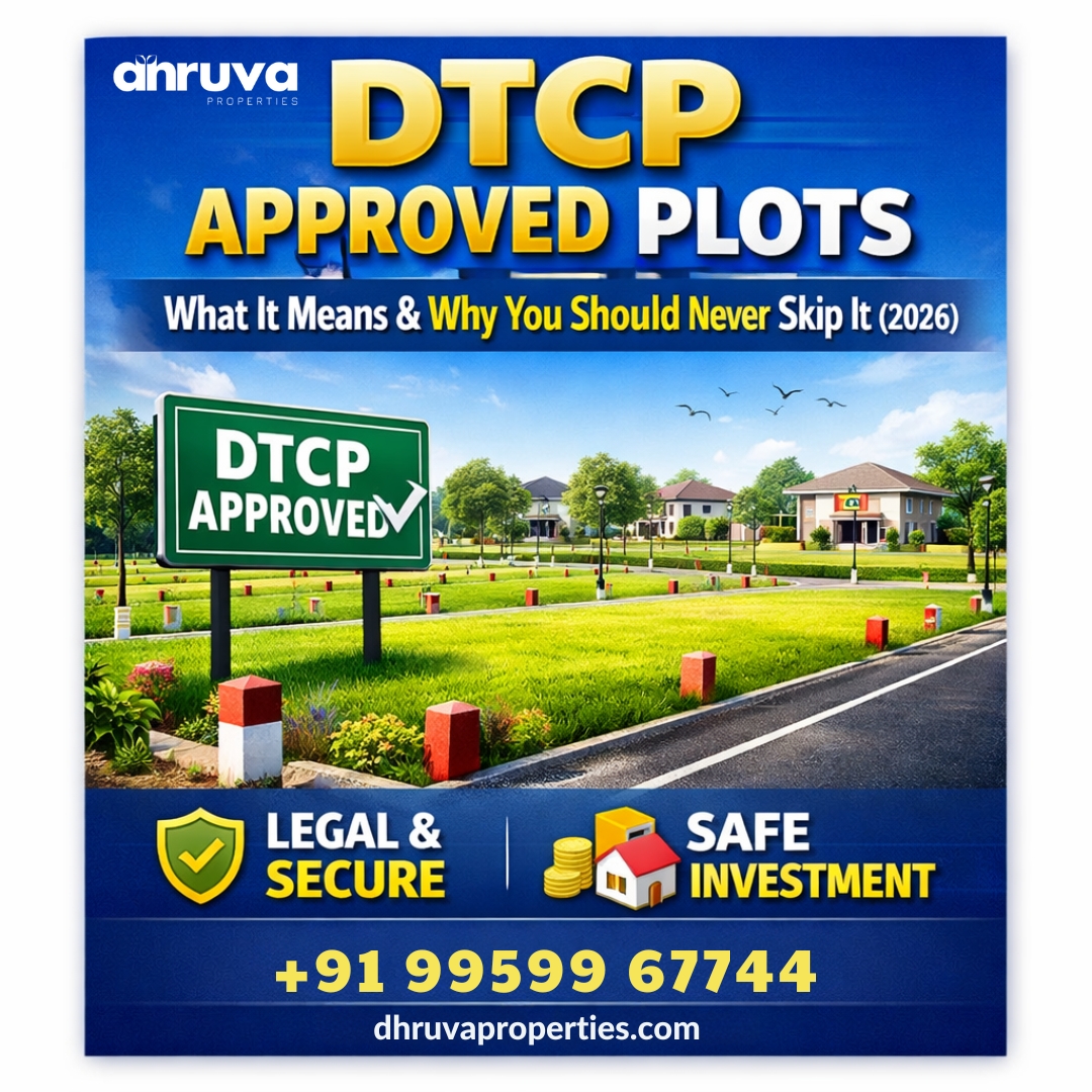 DTCP Approved Plots: What It Means & Why You Should Never Skip It (2026)